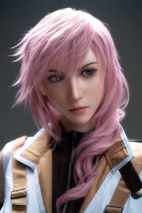 171cm/5ft7 G-cup Final Fantasy 13 Game Silicone Sex Doll - Lightning