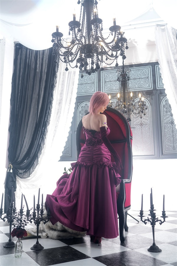 171cm/5ft7 G-cup Final Fantasy 13 Game Redhead Silicone Sex Doll - Lightning