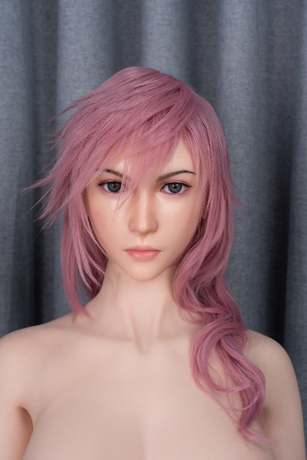 171cm/5ft7 G-cup Final Fantasy 13 Game Silicone Sex Doll - Lightning
