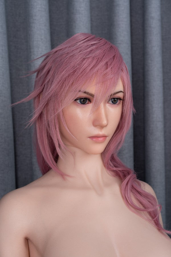 171cm/5ft7 G-cup Final Fantasy 13 Game Silicone Sex Doll - Lightning