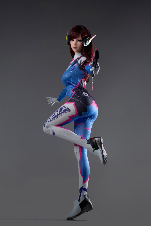 167cm/5ft6 D-cup Cosplay Game Silicone Sex Doll - D.VA
