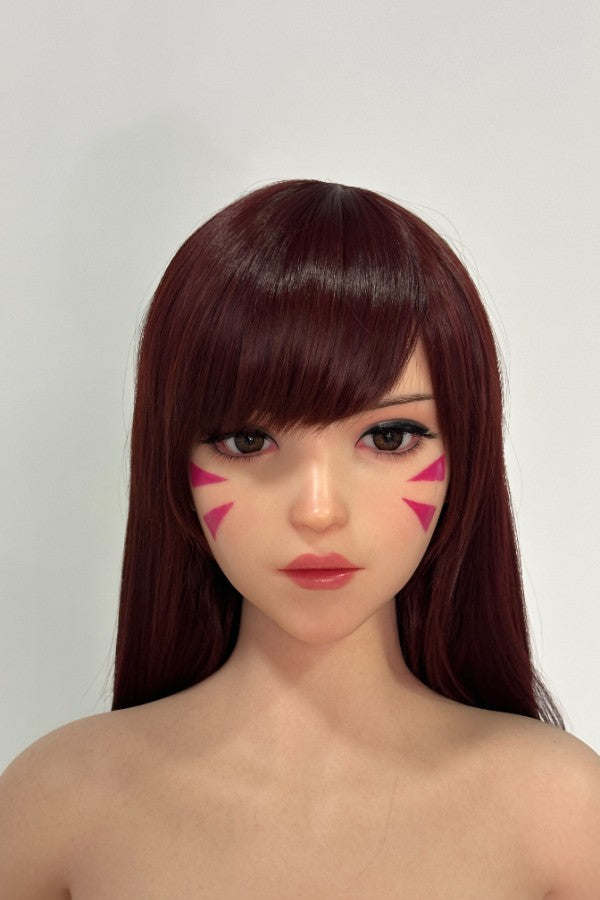167cm/5ft6 D-cup Cosplay Game Silicone Sex Doll - D.VA