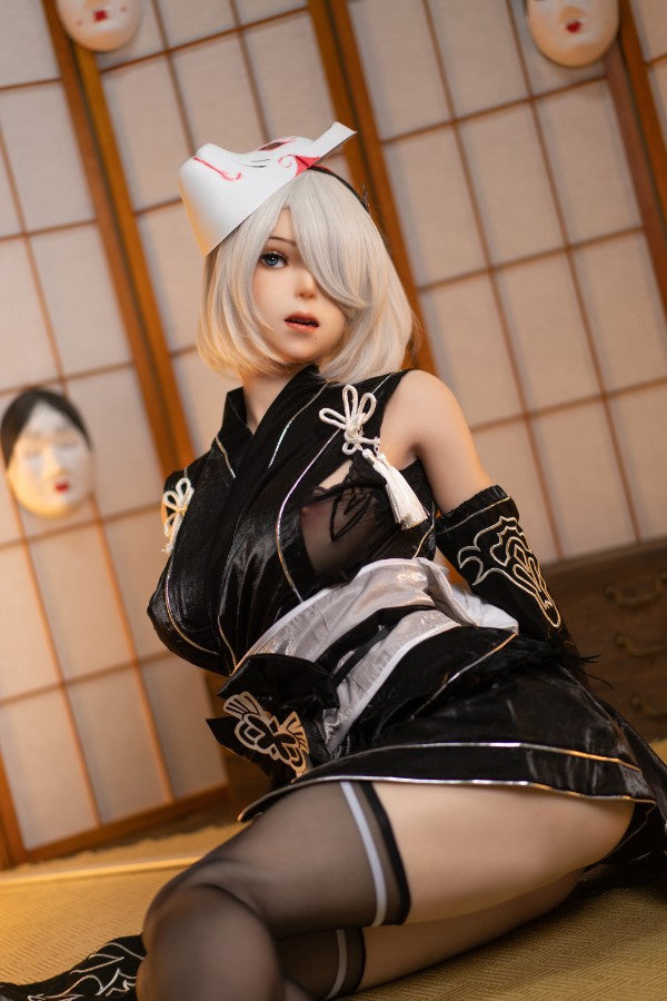 Game Lady Muscular 2B 171cm G-cup Anime Silicone Sex Doll (Nier: Automata)