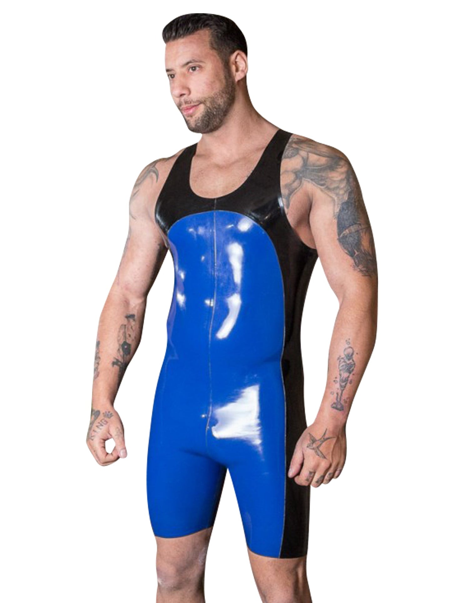 Latex/Rubber Curved Panel Singlet