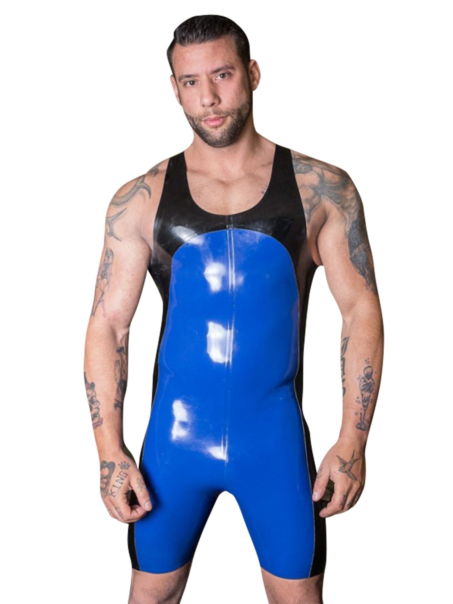 Latex/Rubber Curved Panel Singlet