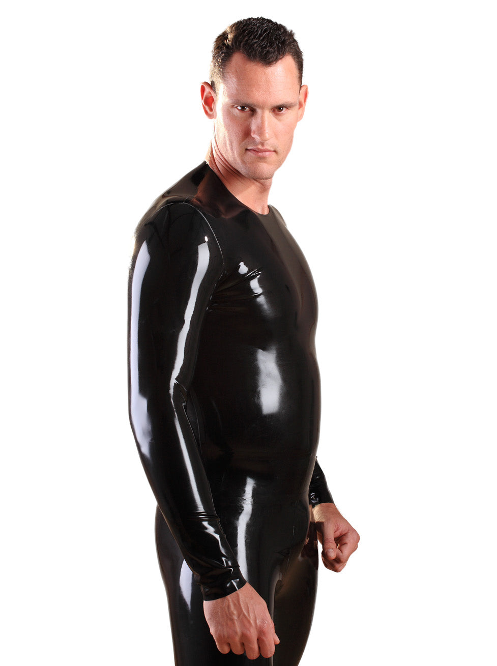 Latex/Rubber Long Sleeve T Shirt