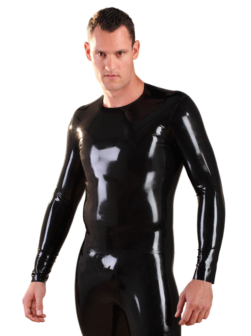 Latex/Rubber Long Sleeve T Shirt