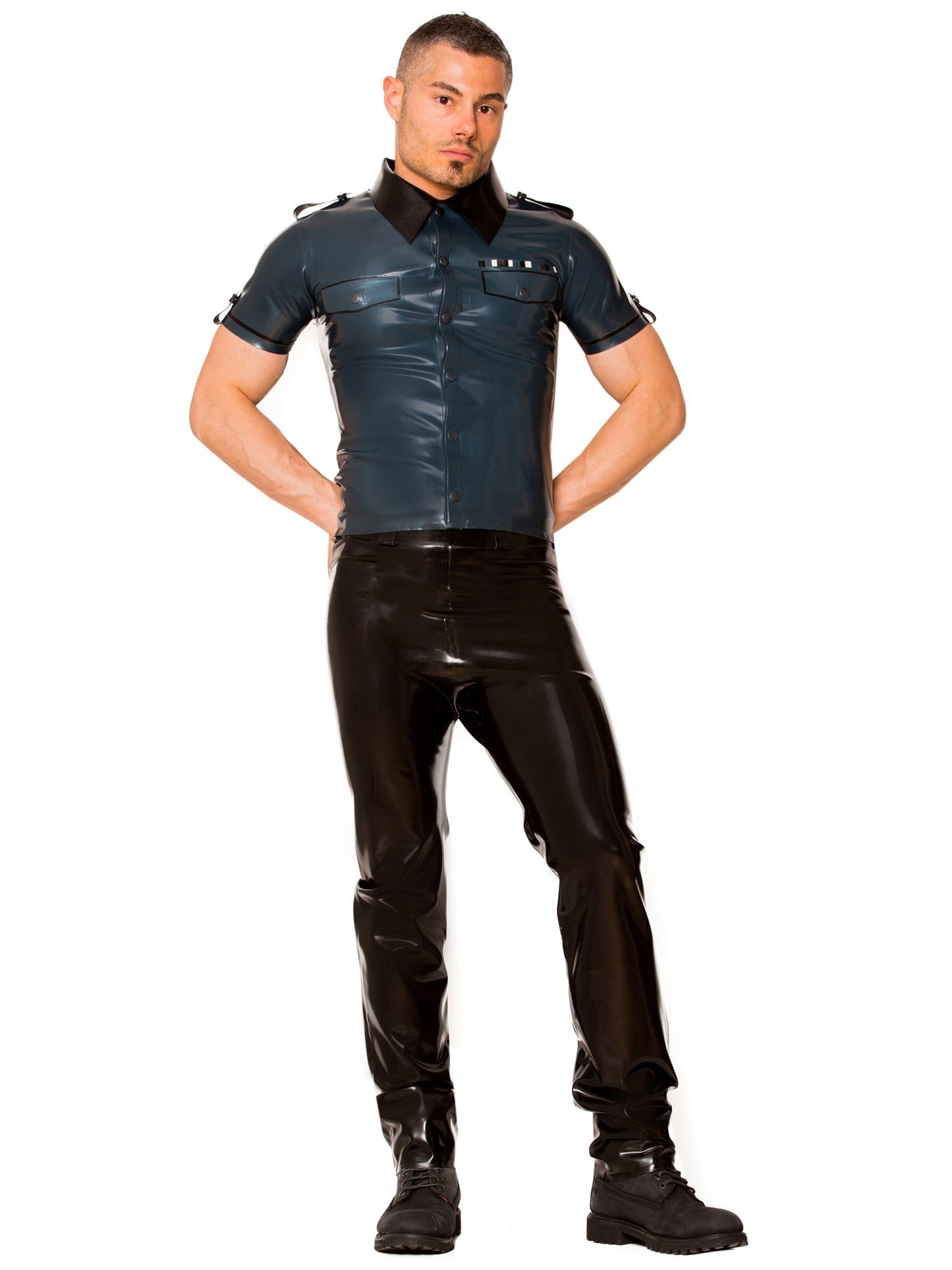 Latex/Rubber Midnight Shirt