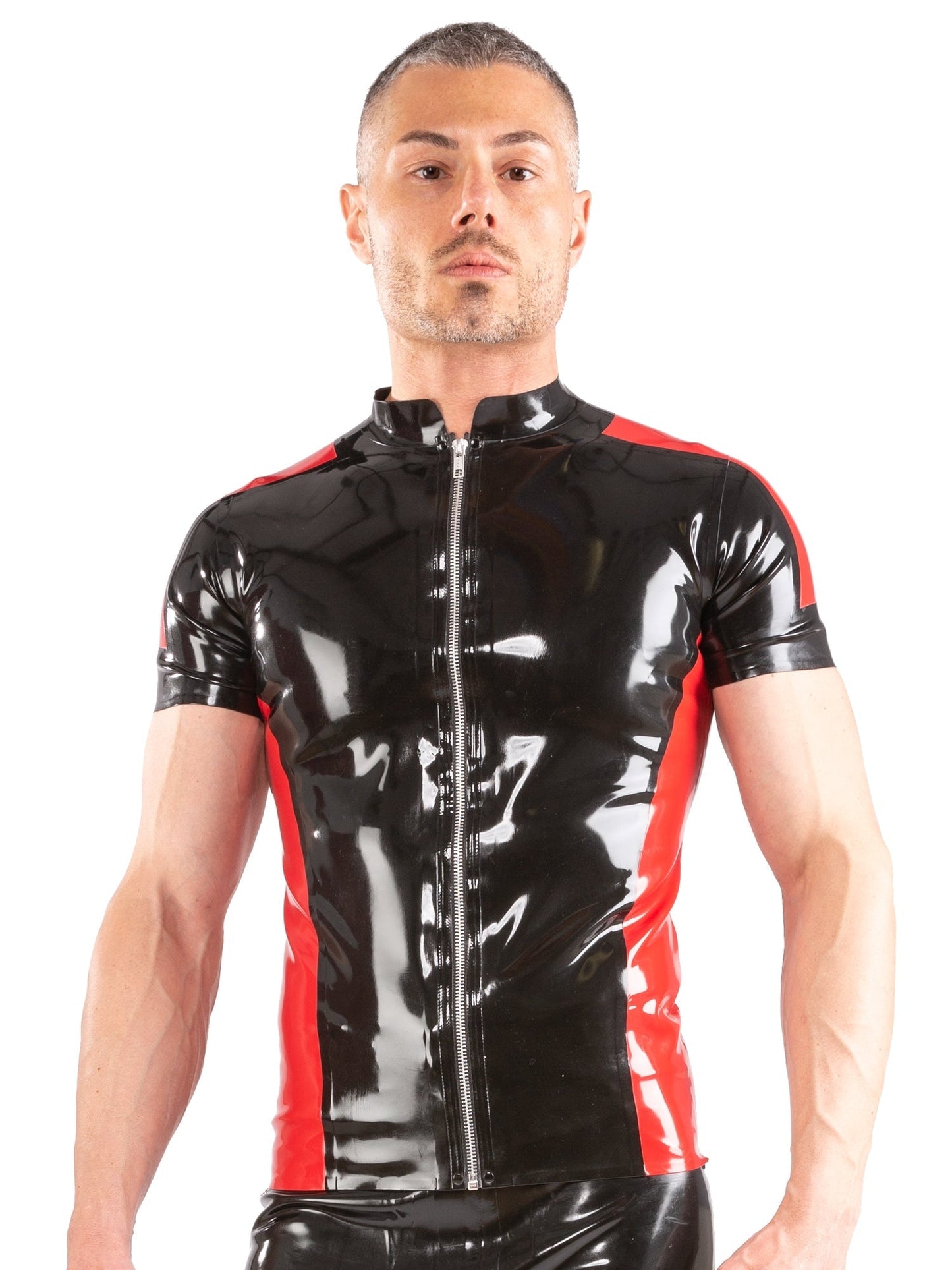 Latex/Rubber Panel Shirt