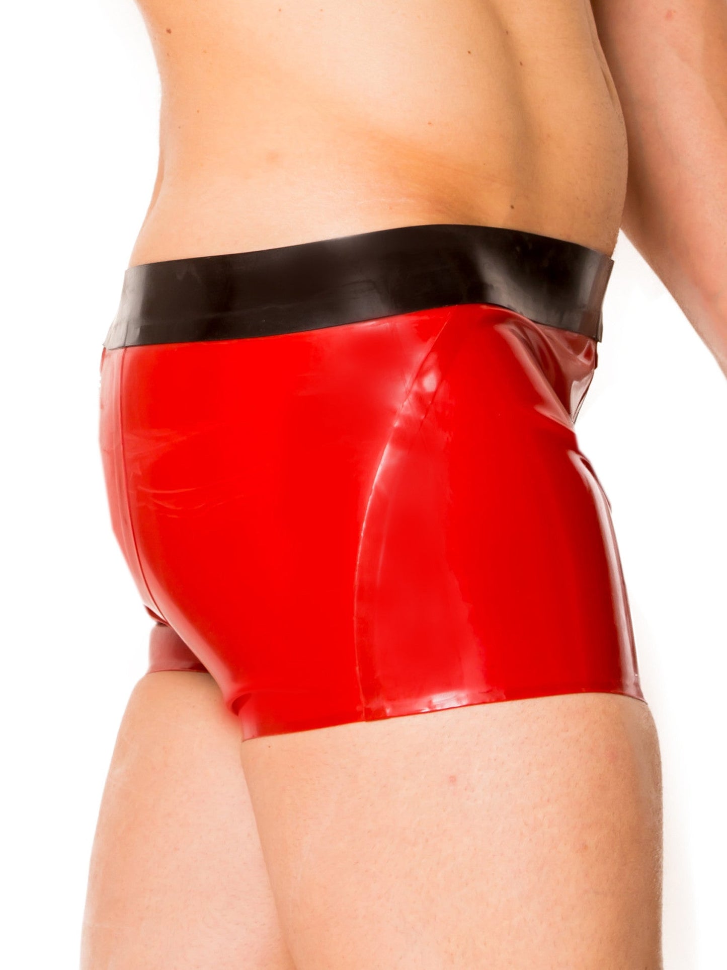 Latex/Rubber Renegade Zipped Shorts