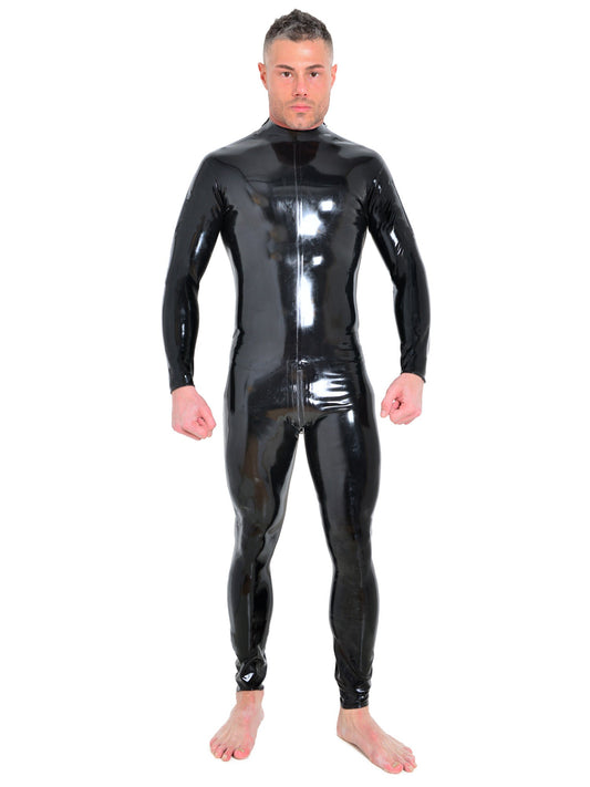 Latex/Rubber Shoulder Entry Catsuit