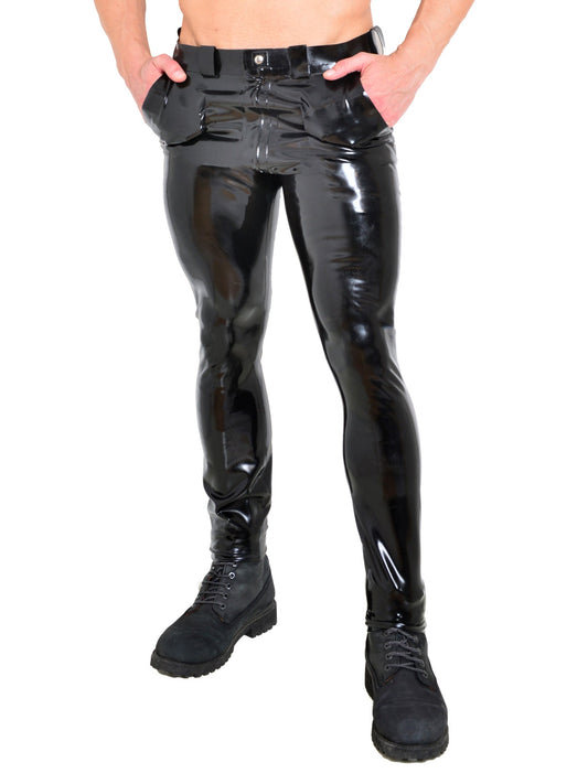 Latex/Rubber Skinny Jeans