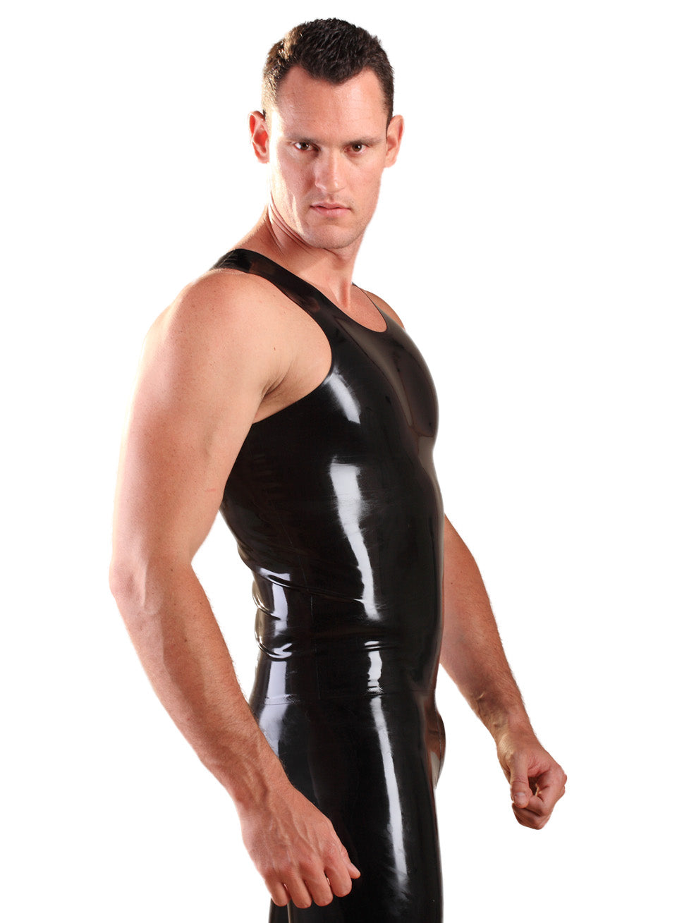 Latex/Rubber Y-Shaped Vest