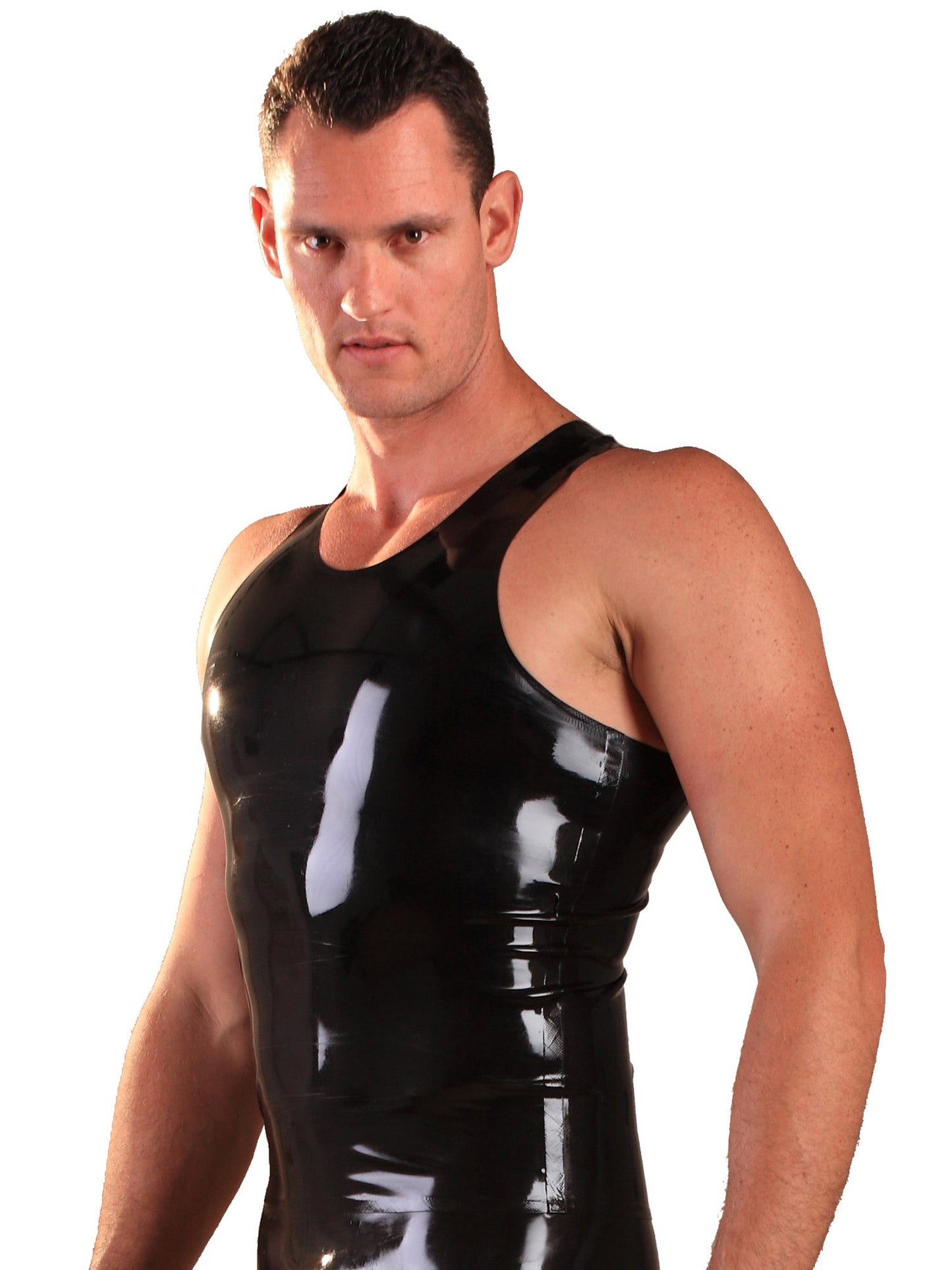 Latex/Rubber Y-Shaped Vest