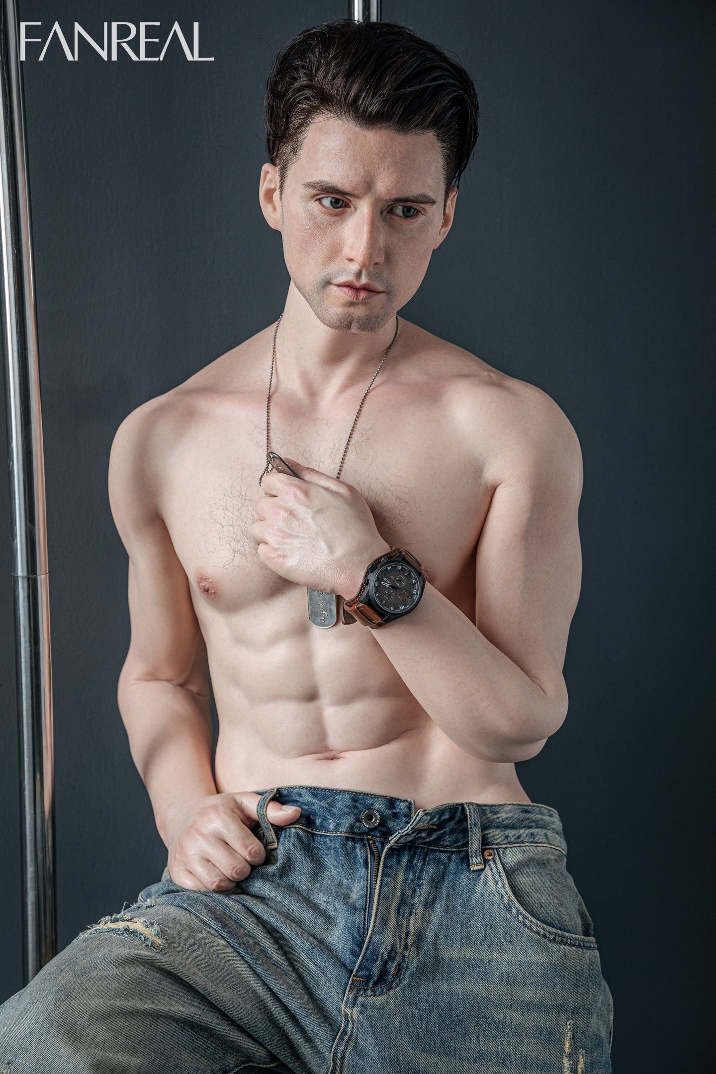 173cm/5ft8 Ultra-realistic Silicone Male Sex Doll – Henry