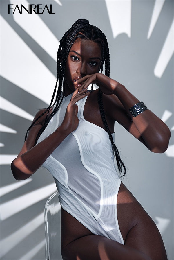 173cm/5ft8 D-cup Silicone Black Sex Doll – Ellie ROS Cocoa