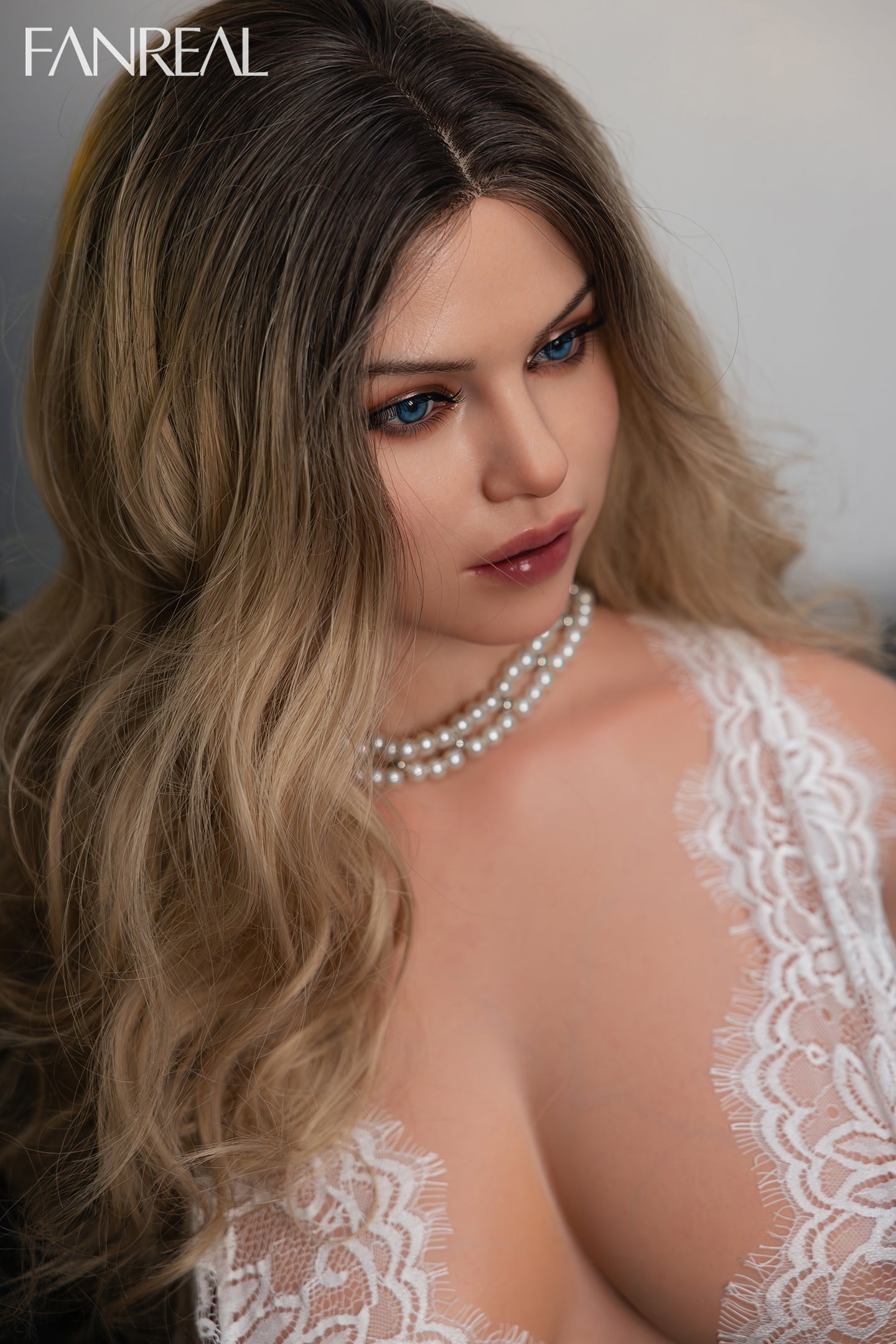 US In Stock - 95cm/3ft1 G-cup Silicone Torso Sex Doll – Carlee ROS Tan