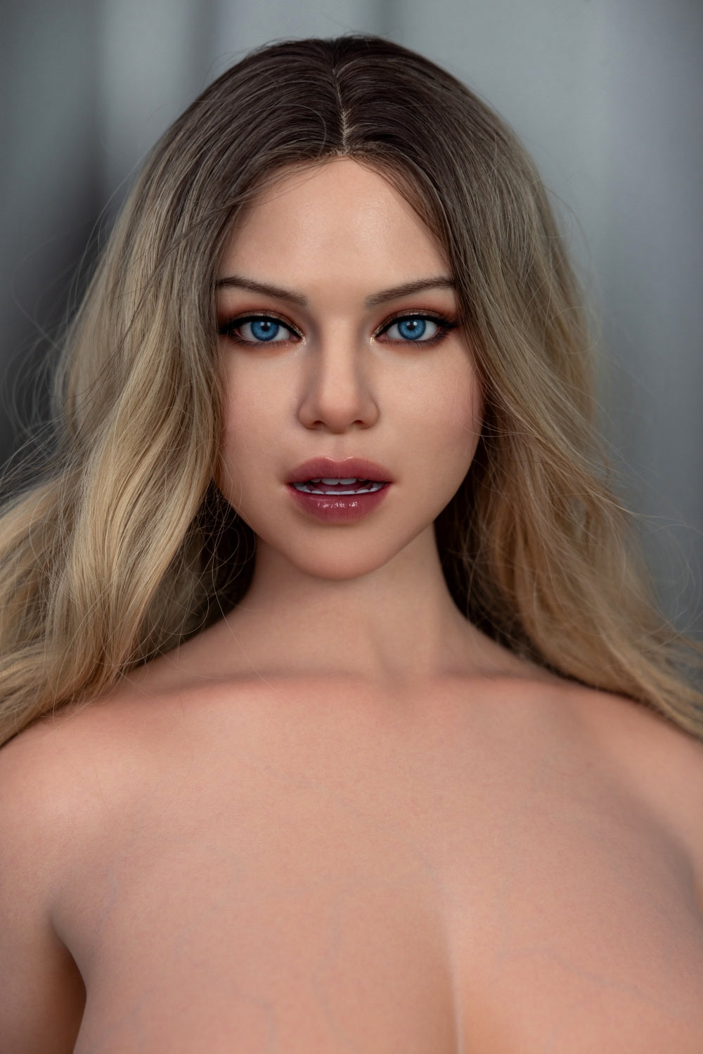 95cm/3ft1 G-cup Silicone Torso Sex Doll – Carlee ROS Tan