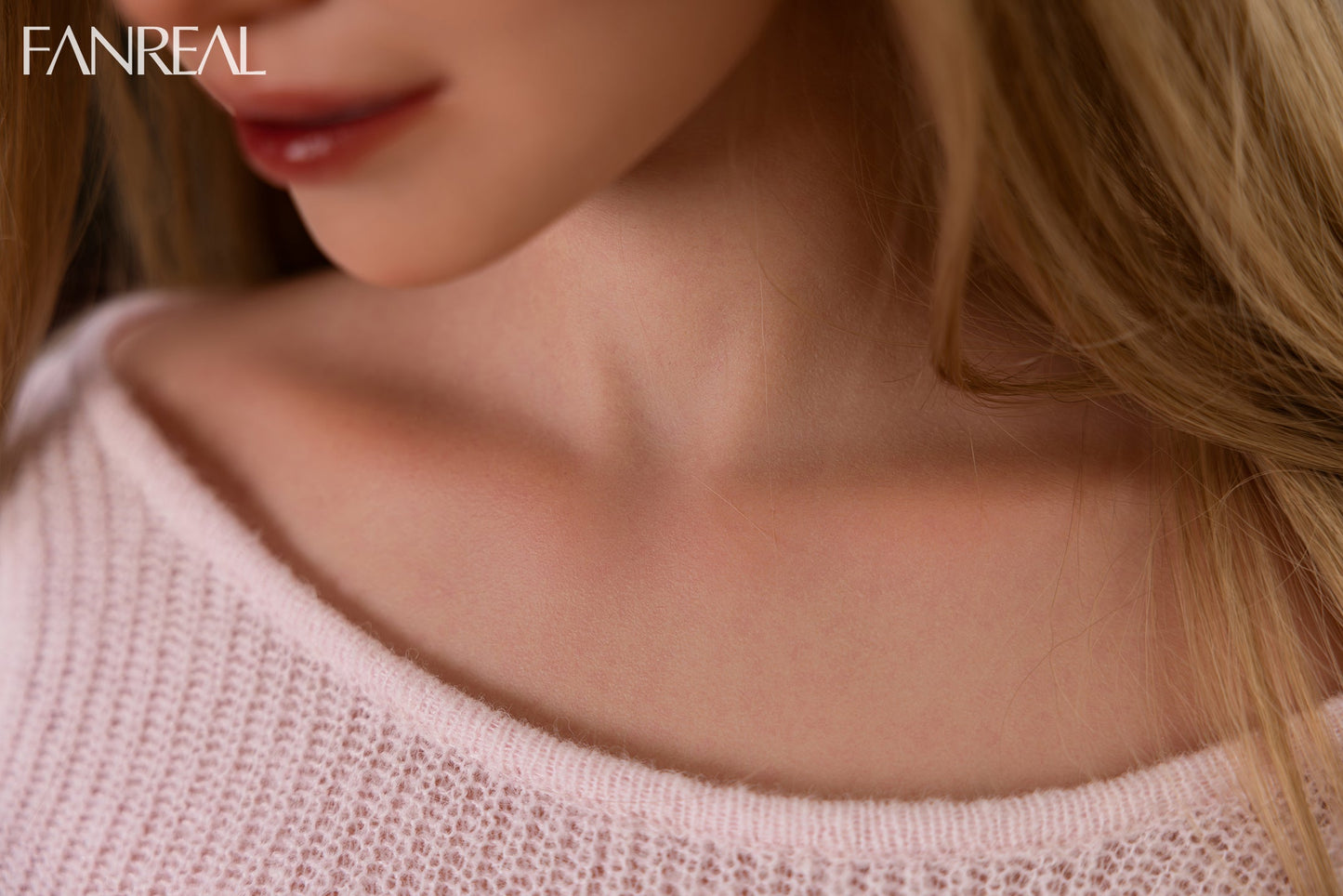 US In Stock - 155cm/5ft1 F-cup Blonde Silicone Sex Doll - Maria ROS A Tan 03