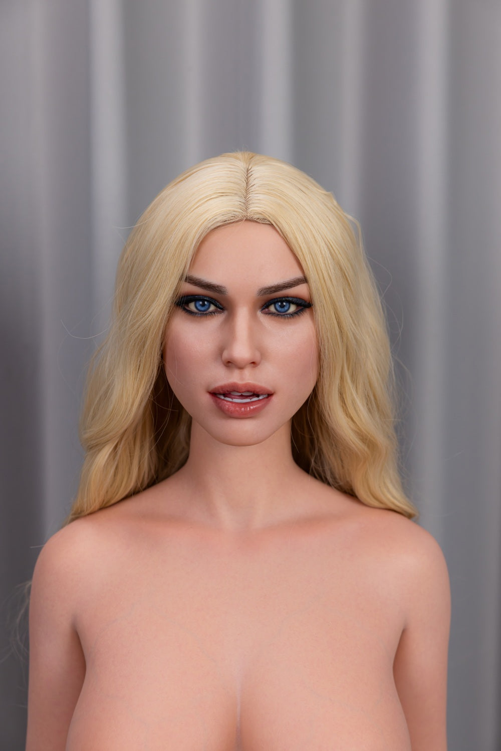 155cm/5ft1 F-cup Fanreal Big Boobs Silicone Real Sex Doll - Della Tan