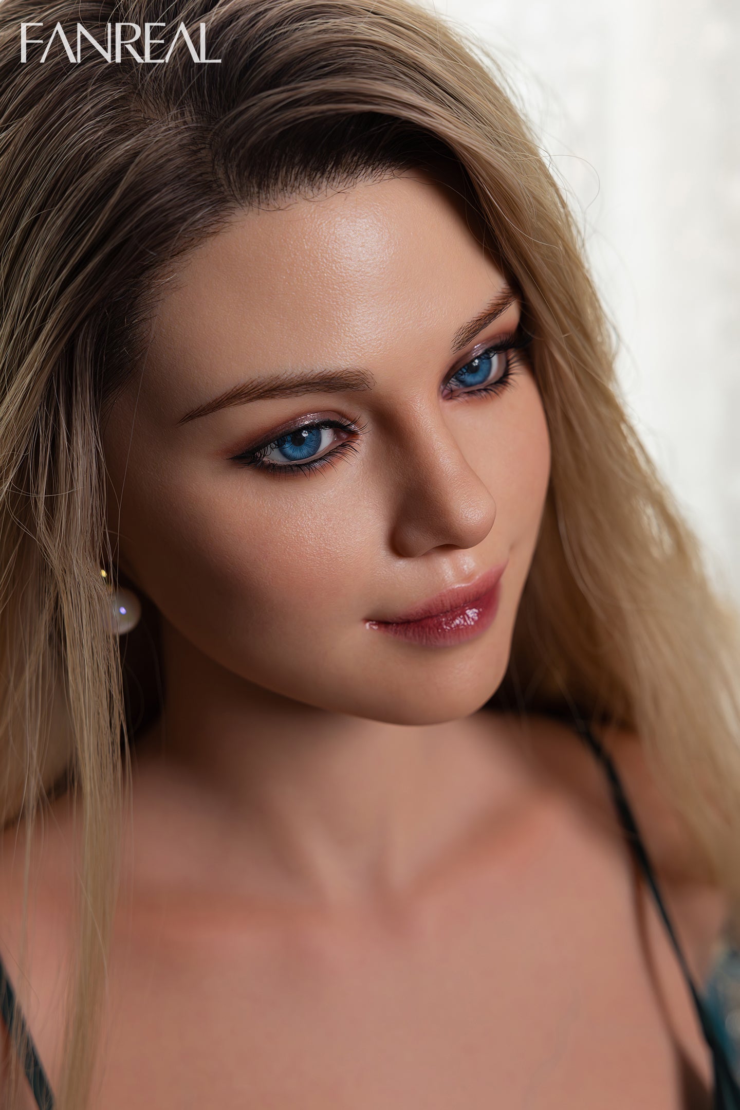 EU In Stock - 155cm/5ft1 F-cup Fanreal Big Boobs Silicone Real Sex Doll - Maria Tan