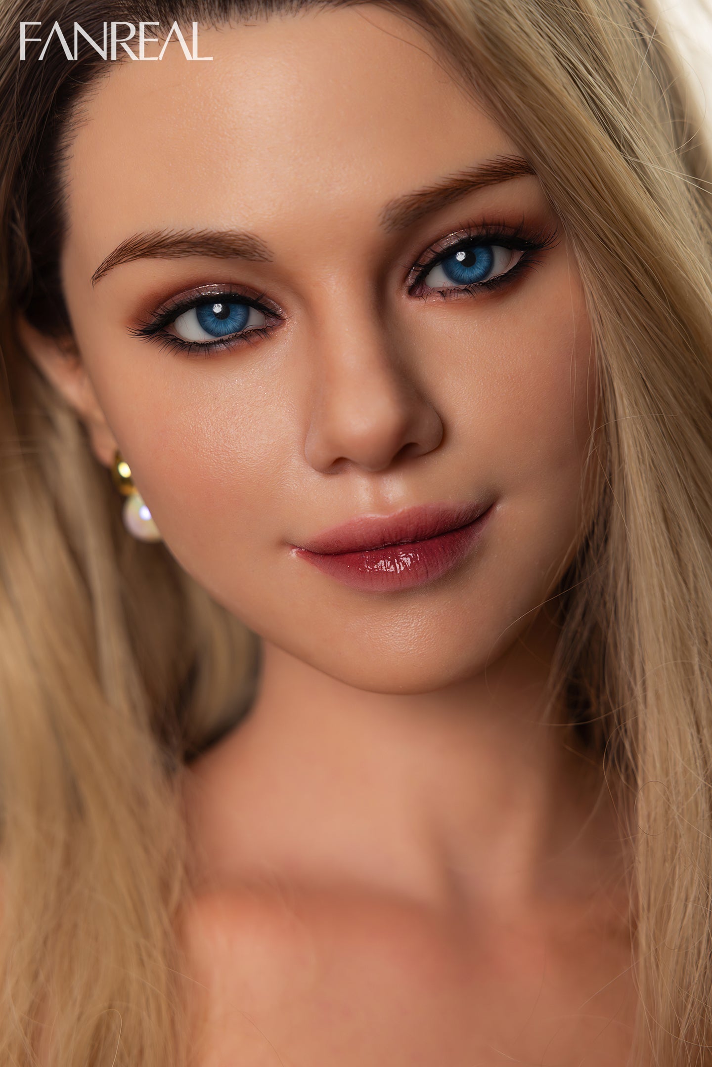 155cm/5ft1 F-cup Fanreal Big Boobs Silicone Real Sex Doll - Maria Tan