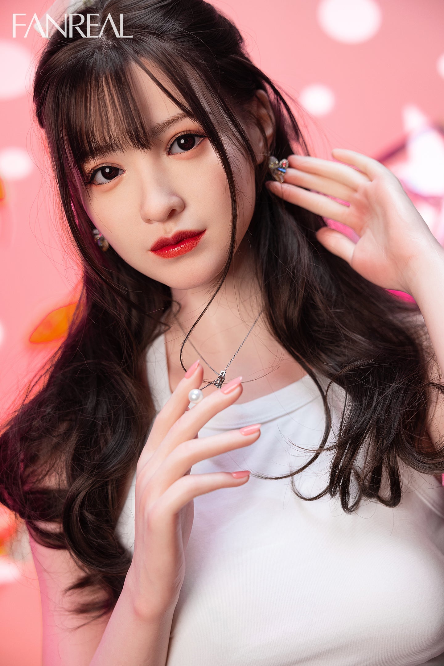 163cm/5ft4 C-cup Asian Tall Celebrity Silicone Lady Sex Doll – Josie Fair