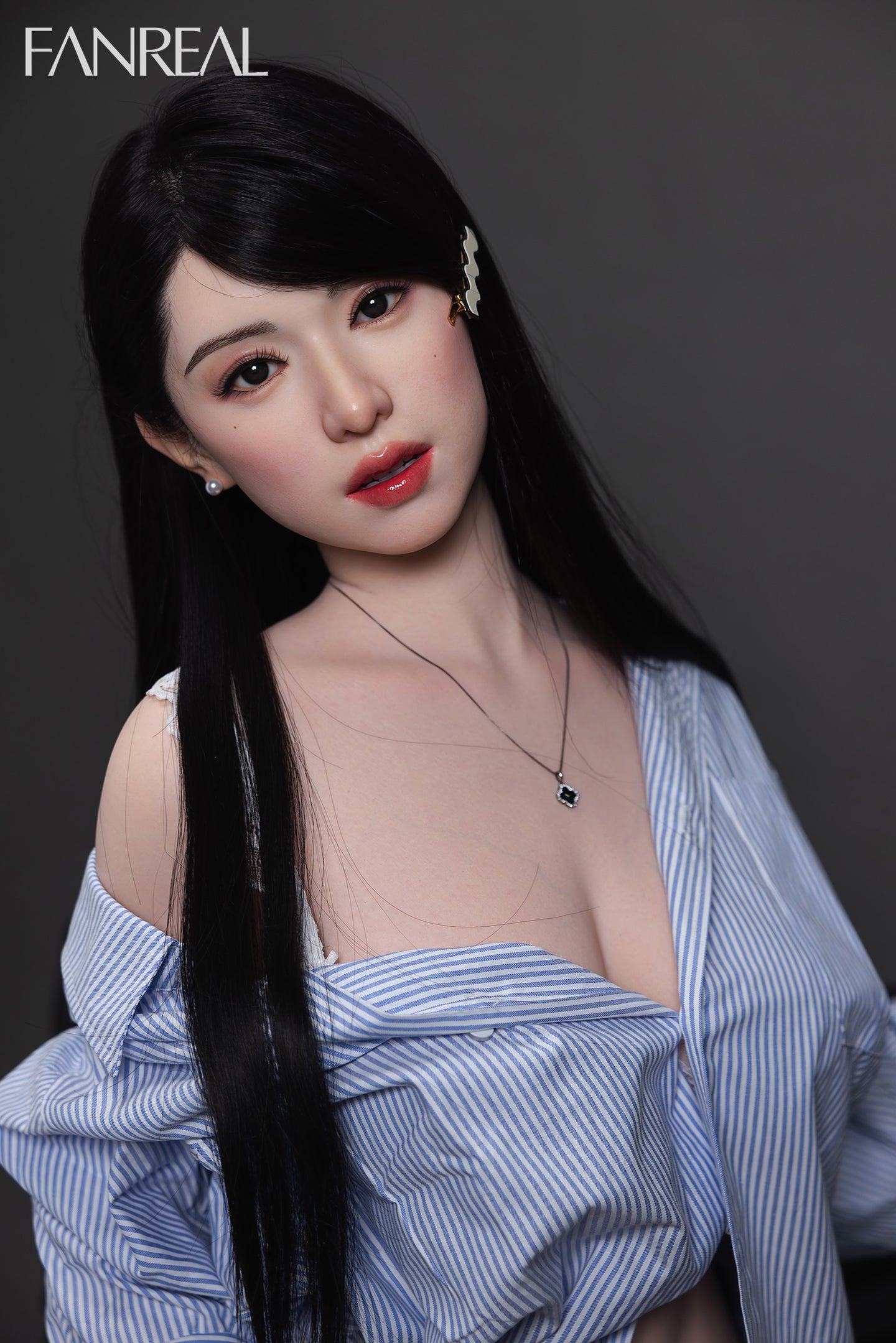 155cm/5ft1 F-cup Real Skin Silicone Sex Doll - Kimmy ROS Fair02