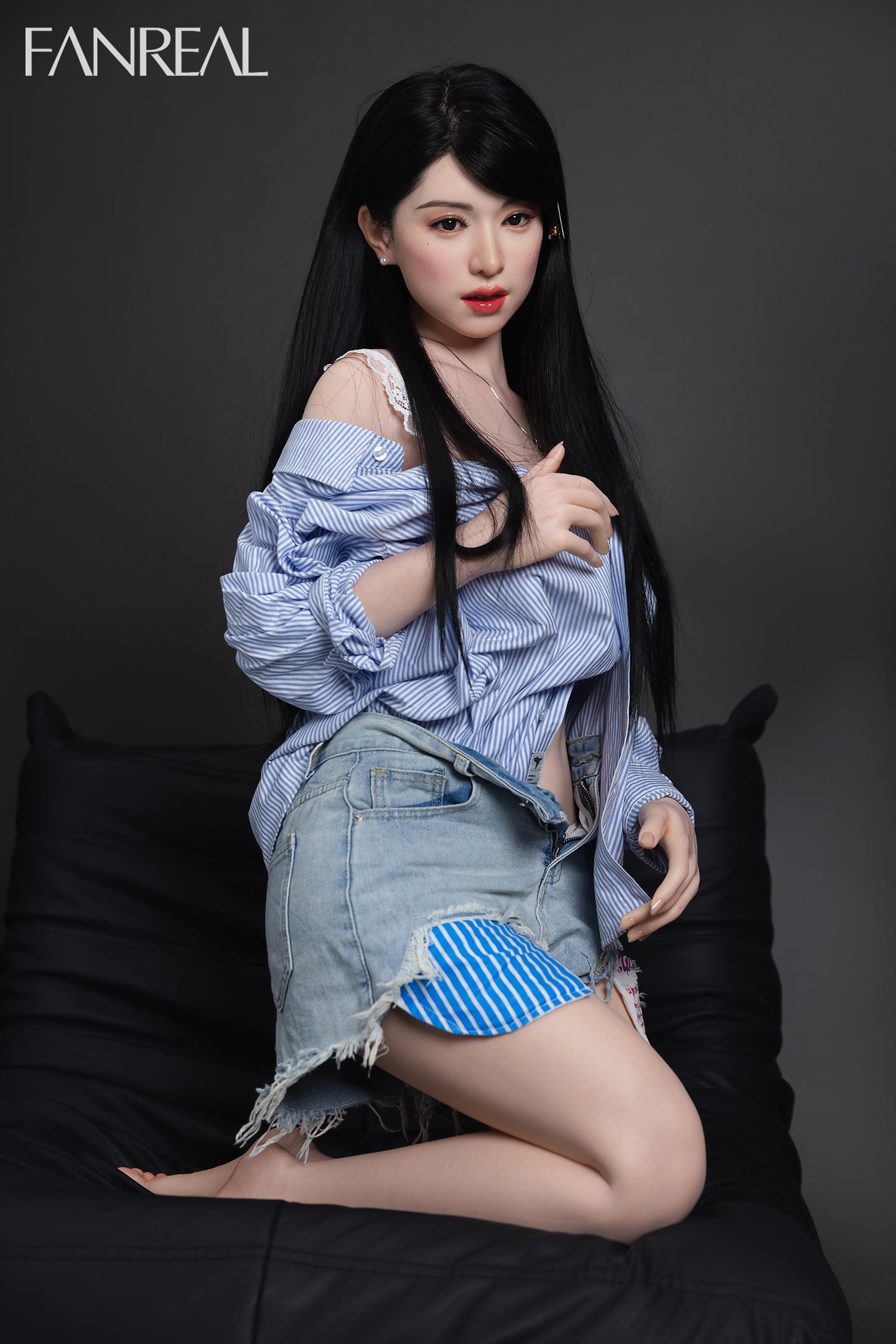 155cm/5ft1 F-cup Real Skin Silicone Sex Doll - Kimmy ROS Fair02
