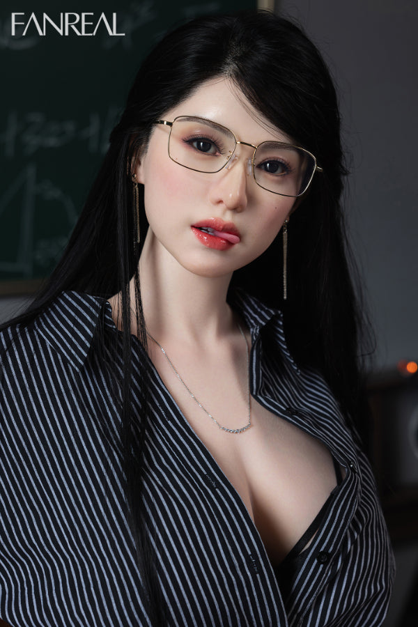 155cm/5ft1 F-cup Real Skin Silicone Sex Doll - Kimmy ROS Fair