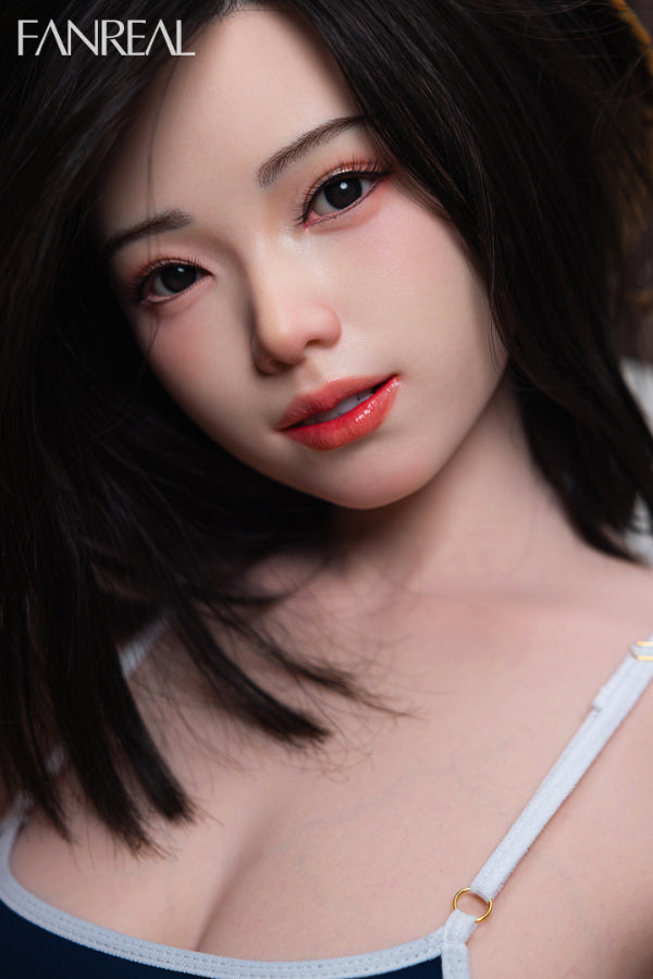 155cm/5ft1 F-cup Real Skin Silicone Sex Doll - Molly ROS Fair