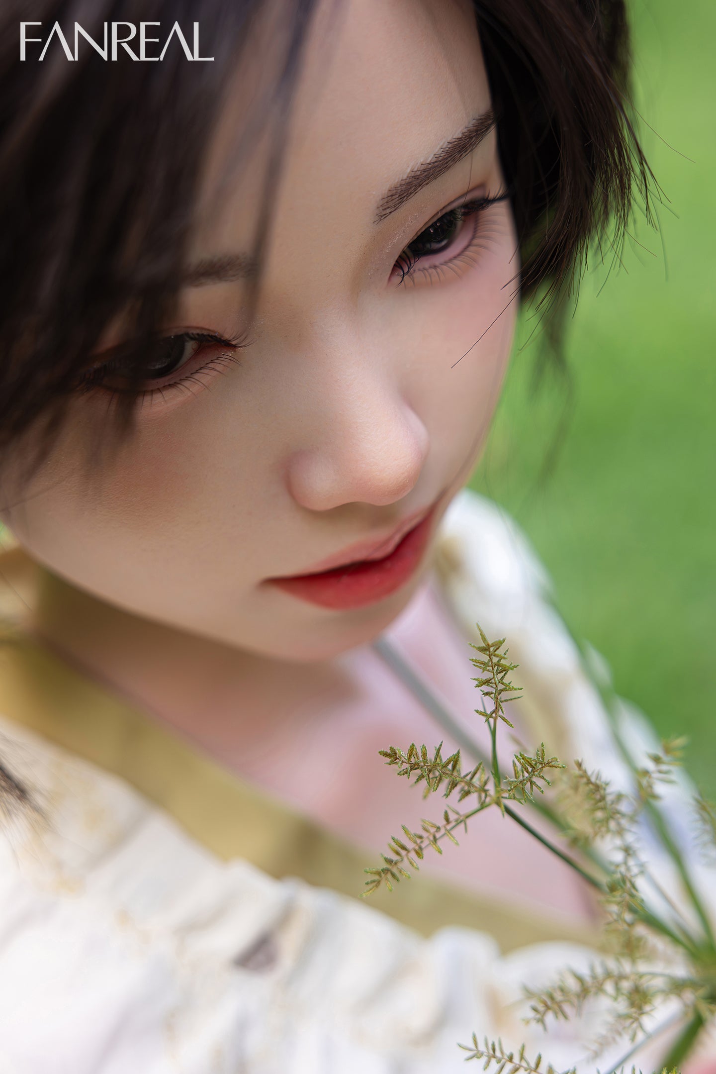 153cm/5ft B-cup Short Hair Japanese Silicone Sex Doll - Molly ROS Fair