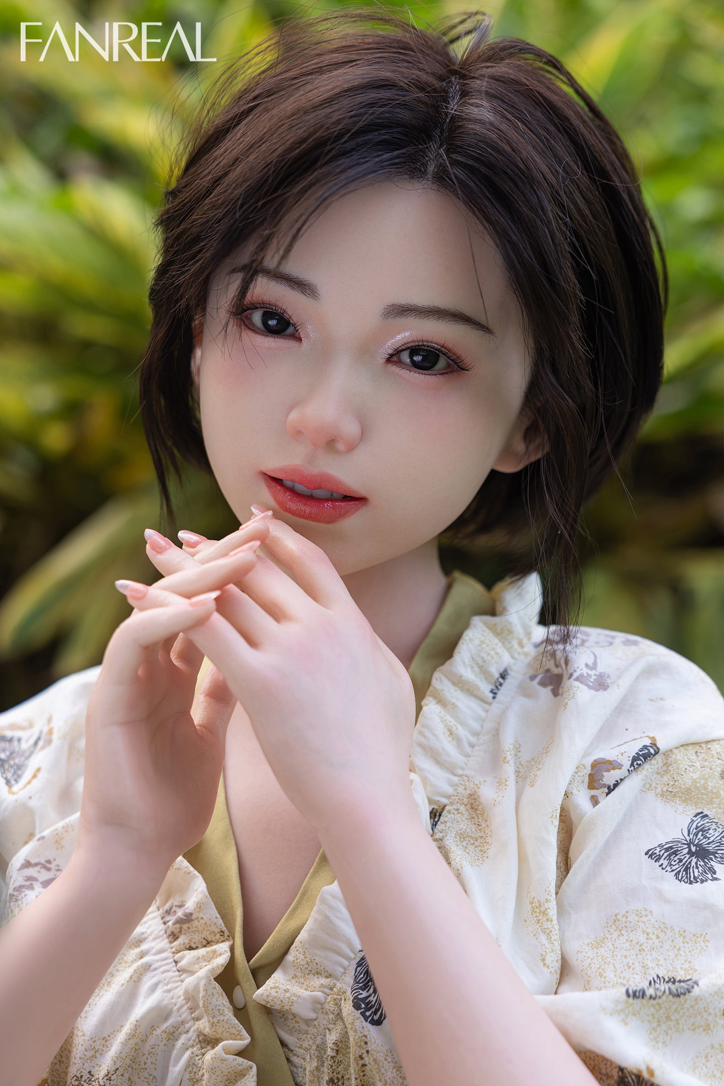153cm/5ft B-cup Short Hair Japanese Silicone Sex Doll - Molly ROS Fair