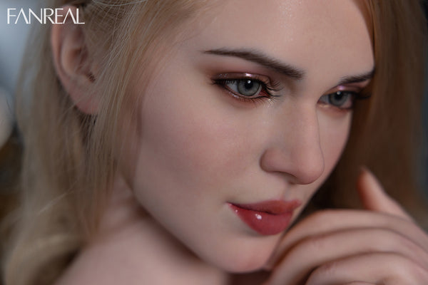 155cm/5ft1 F-cup Real Skin Silicone Sex Doll - Gina ROS Fair