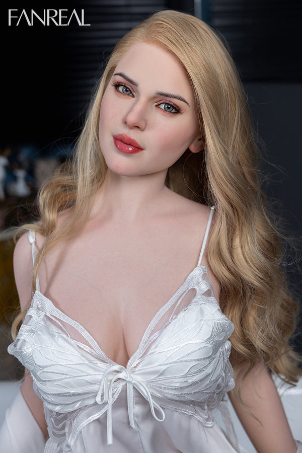 155cm/5ft1 F-cup Real Skin Silicone Sex Doll - Gina ROS Fair