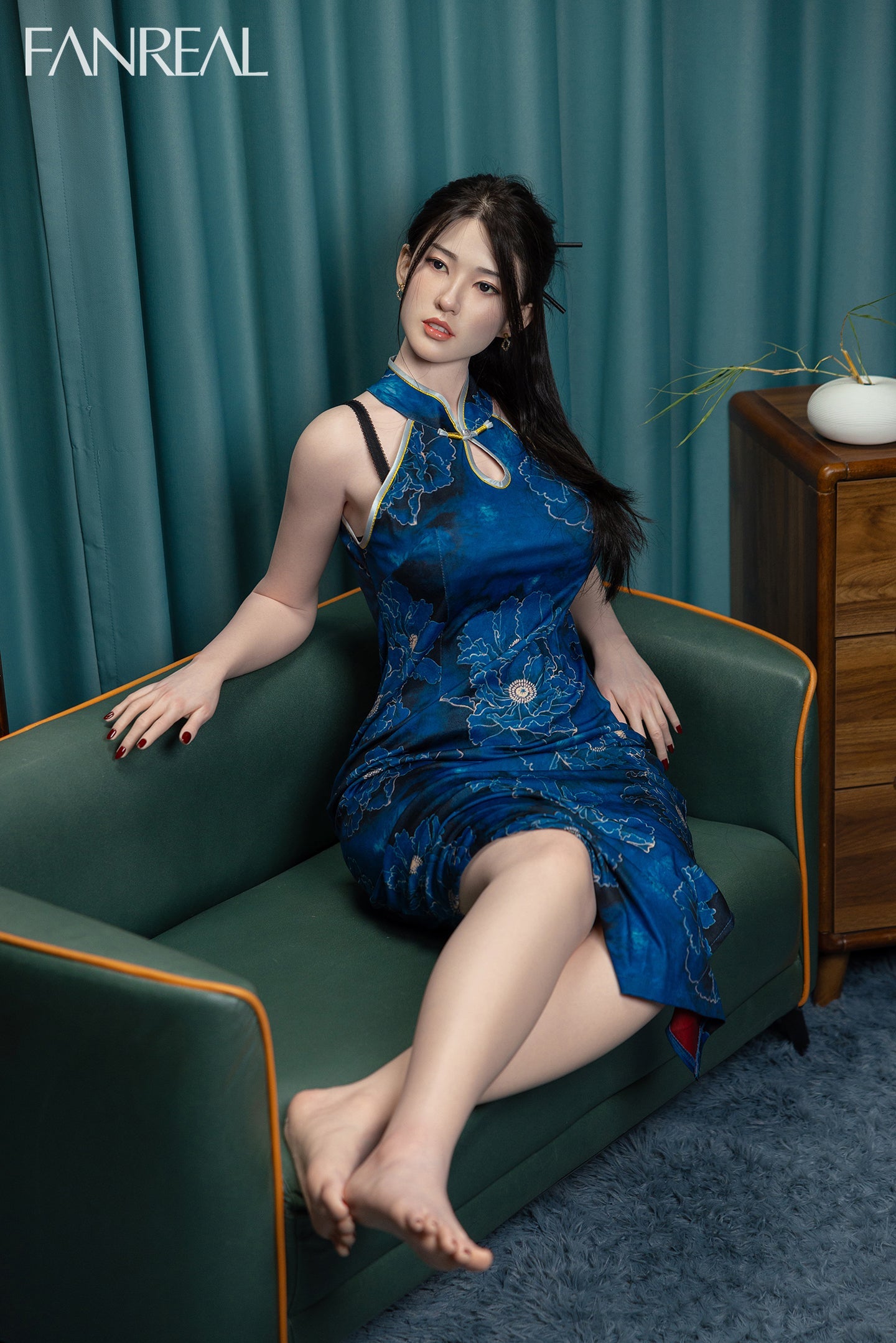 170cm/5ft7 G-cup Silicone Blonde Sex Doll – Fei Fair