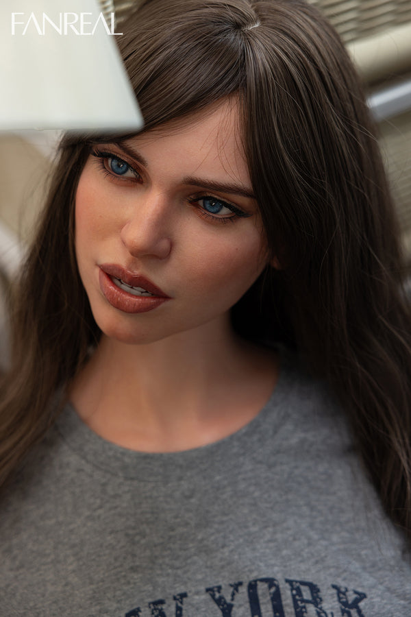 US In Stock - 95cm/3ft1 G-cup Silicone Torso Sex Doll – Gina ROS Tan