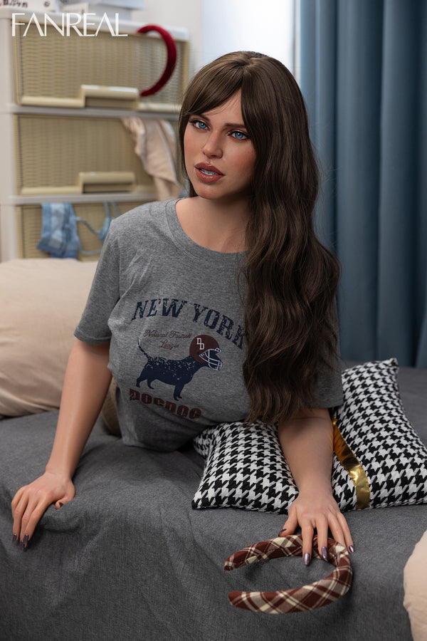 95cm/3ft1 G-cup Silicone Torso Sex Doll – Gina ROS Tan