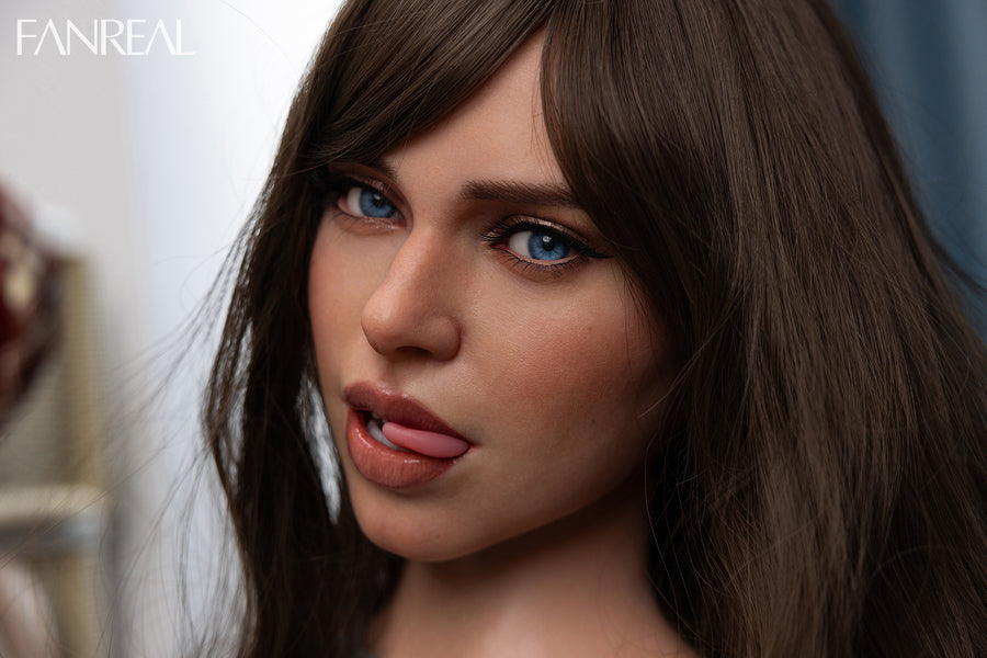 US In Stock - 95cm/3ft1 G-cup Silicone Torso Sex Doll – Gina ROS Tan