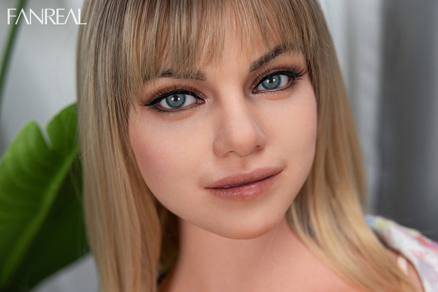 US In Stock - 109cm/3ft7 F-cup Silicone Torso Sex Doll – Maria ROS A Tan