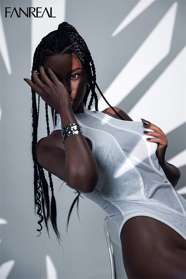 173cm/5ft8 D-cup Silicone Black Sex Doll – Ellie ROS Cocoa