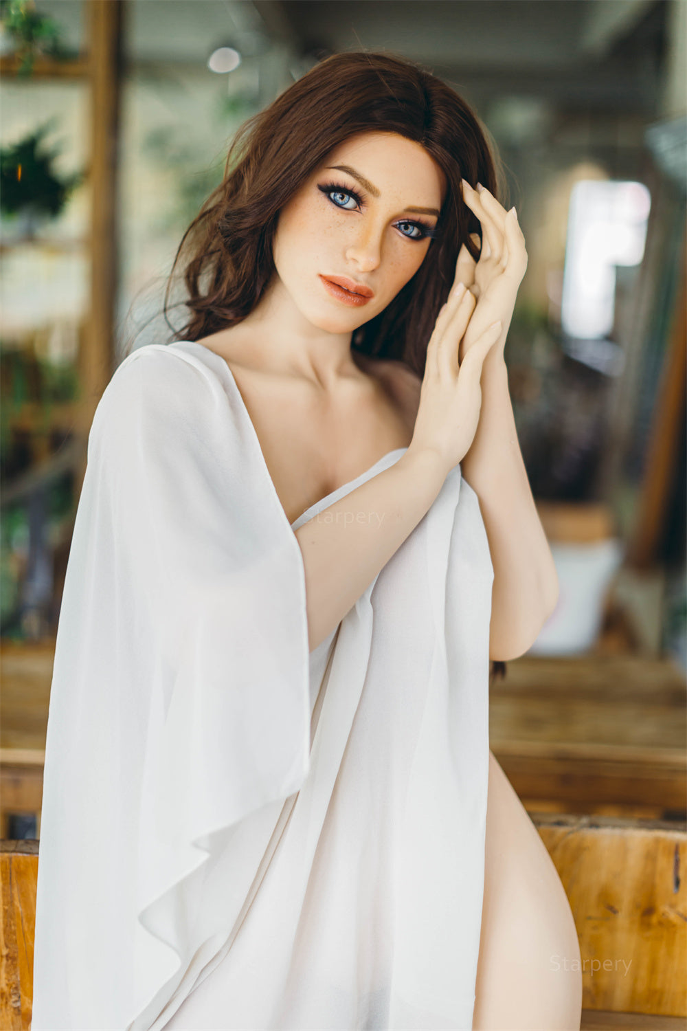 165cm/5ft5 G-cup Silicone Head BBW Big Booty Sex Doll – Adele