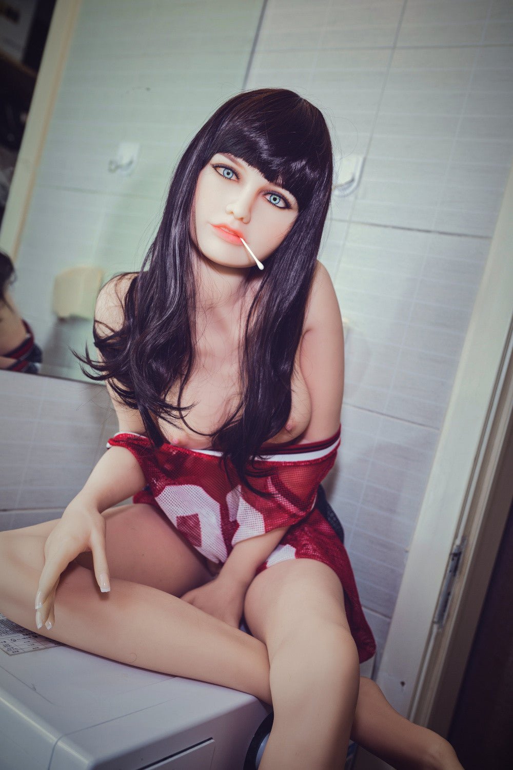 157cm/5ft2 B-Cup Cute TPE  Sex Doll with #141 Head