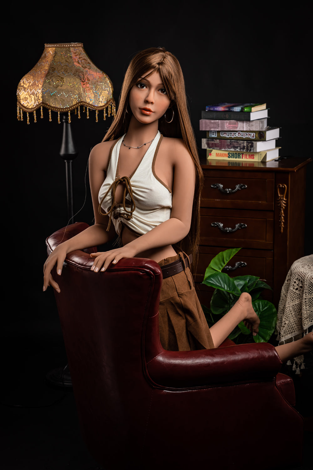 US In Stock - 157cm/5ft2 B-cup TPE Sex Doll - C15