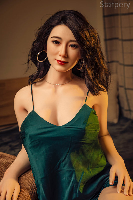 US In Stock - 163cm/5ft4 G-cup Chinese Silicone Head Sex Doll – Hao
