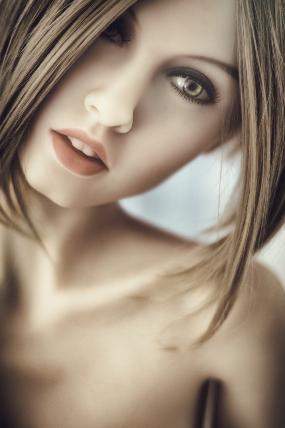 168cm/5ft6 A-cup Skinny TPE Sex Doll with #162