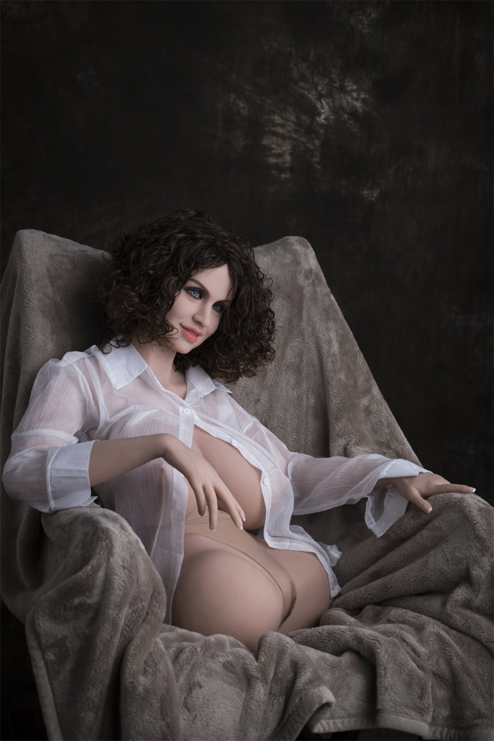 85cm/2ft9 M-cup Torso TPE Sex Doll with #195 Head