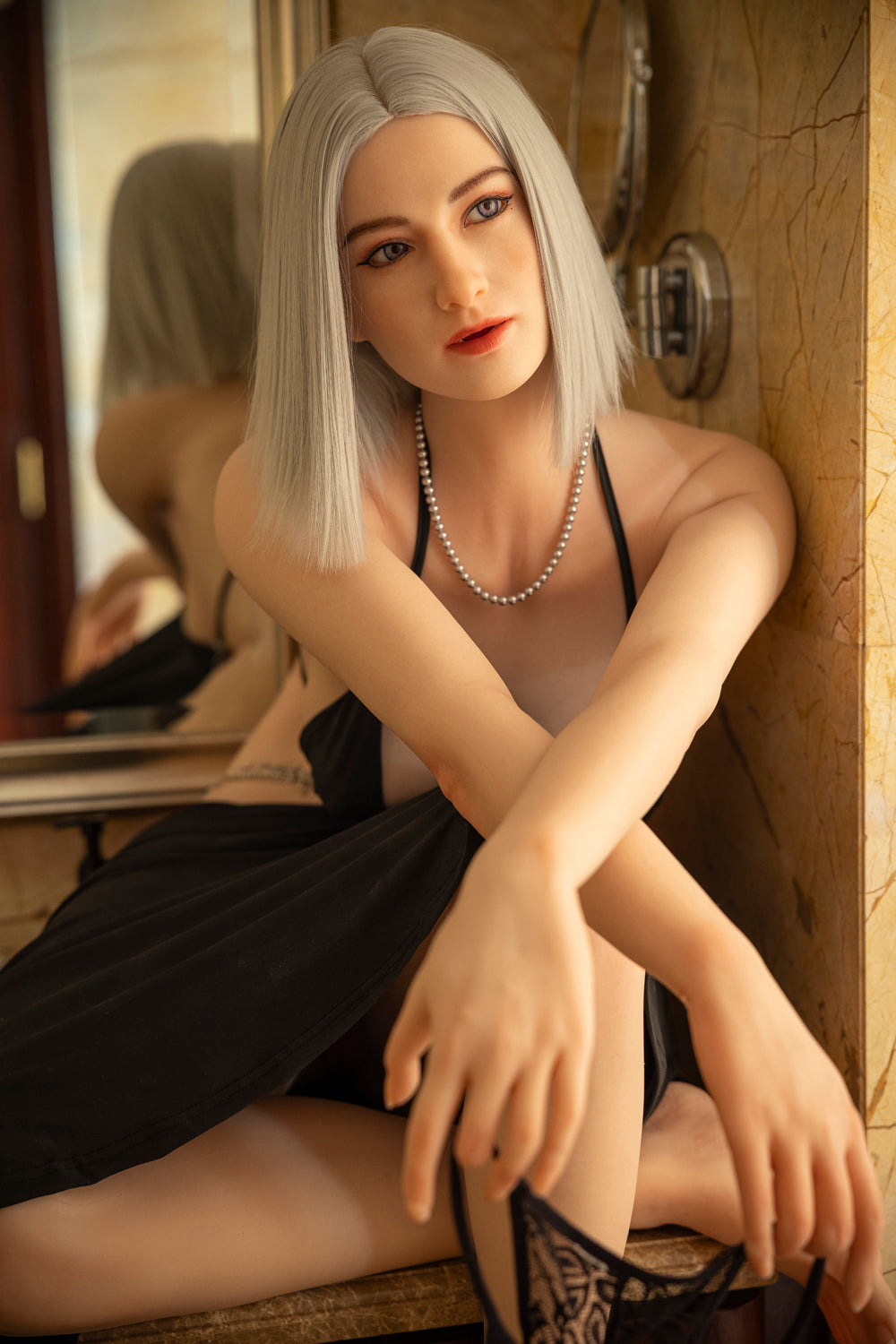 176cm/5ft9 C-cup Silicone Sex Doll – GiGi ROS Head