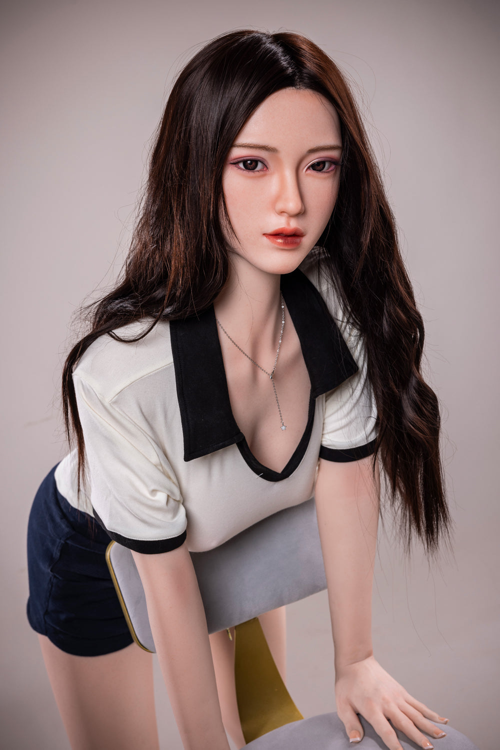 US In Stock - 170cm/5ft7 D-cup Silicone Head Sex Doll - C47