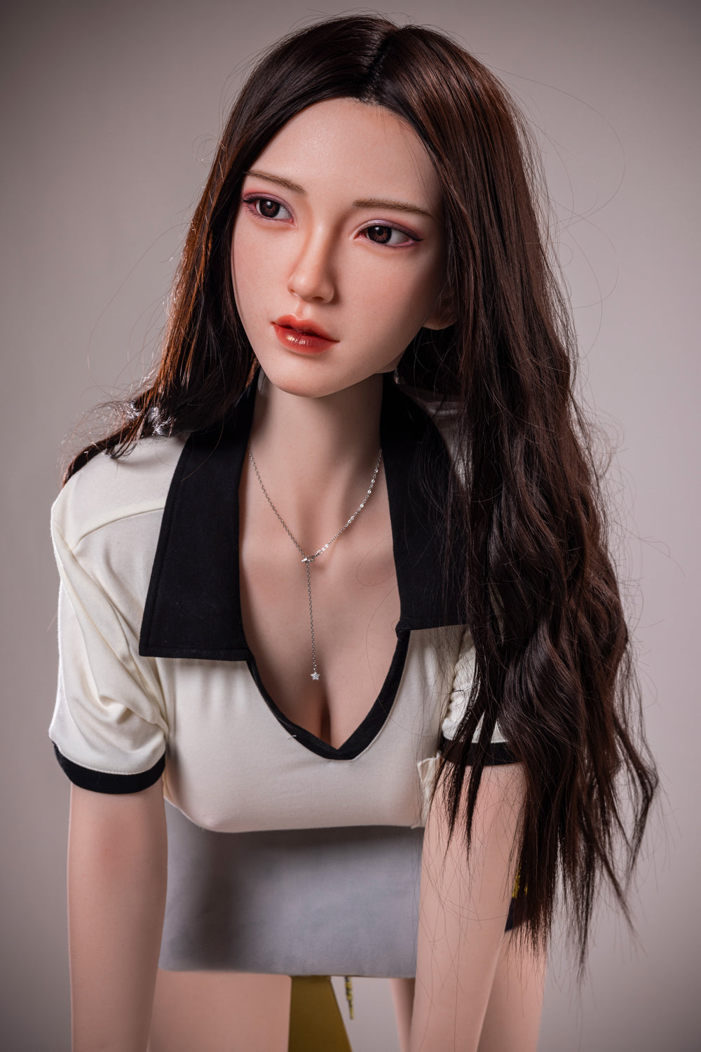 US In Stock - 170cm/5ft7 D-cup Silicone Head Sex Doll - C47